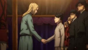 Willy Tybur Handshake Meeting Wallpaper