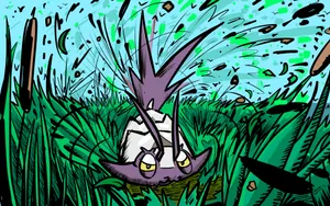 Wimpod Struggle Bug Wallpaper