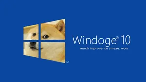 Windoge10 Meme Parody Wallpaper Wallpaper