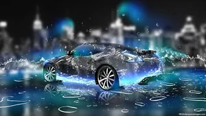 Windows 10 Hd Car Splash Wallpaper