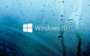 Windows 10 Hd Moist Glass Wallpaper