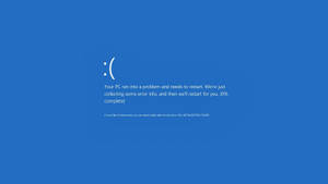 Windows 10 In Blue Wallpaper