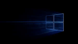 Windows 10 Logo In The Dark Wallpaper