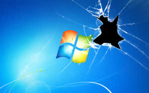 Windows Broken Screen Prank Wallpaper Wallpaper