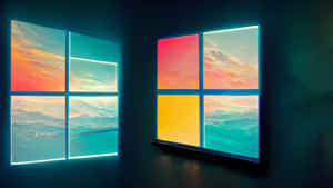 Windows_ Logo_ Artistic_ Representation Wallpaper