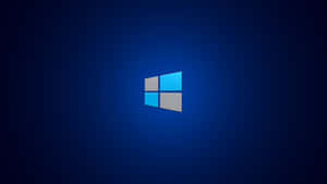 Windows Logo Blue Background Wallpaper