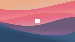 Windows Sunset Waves Wallpaper Wallpaper