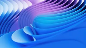 Windows11 Abstract Waves Wallpaper