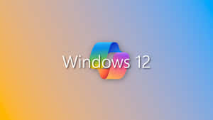 Windows12 Logo Gradient Background Wallpaper