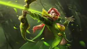 Windranger - The Swift And Powerful Archer Wallpaper