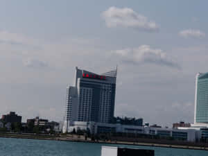 Windsor Waterfront Hotel Skyline Wallpaper