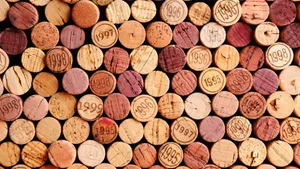 Wine Cork Collection Wallpaper