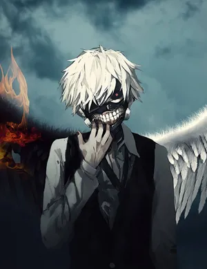 Winged Kaneki Pfp Wallpaper