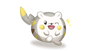 Winking Togedemaru Wallpaper