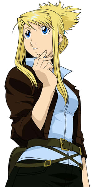 Winry Rockbell 1696 X 3420 Wallpaper Wallpaper