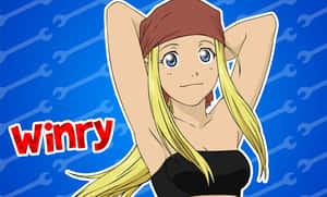 Winry Rockbell - The Skilled Automail Engineer Wallpaper