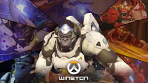 Winston Unleashes His Primal Rage In Overwatch Wallpaper