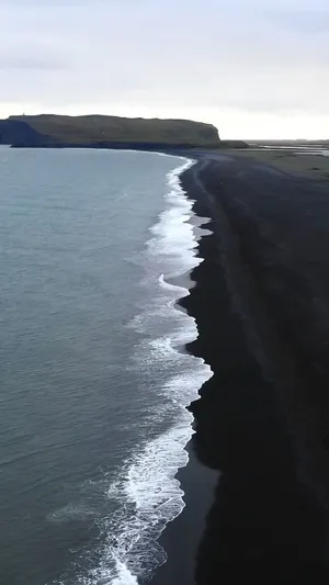 Winter Beach Landscape Wallpaper