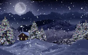 Winter Christmas Live 3d Wallpaper