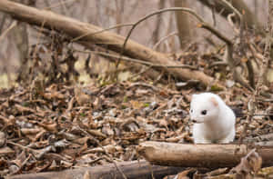 Winter Erminein Natural Habitat.jpg Wallpaper