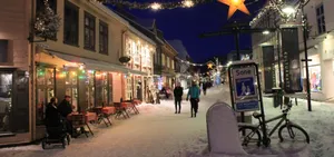 Winter_ Evening_in_ Lillehammer Wallpaper