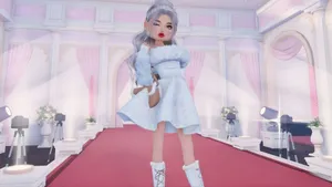 Winter Fashion Elegance Wallpaper