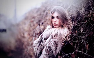 Winter Fashionista: Staying Stylish And Warm Wallpaper