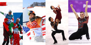 Winter Olympics Collage Wallpaper