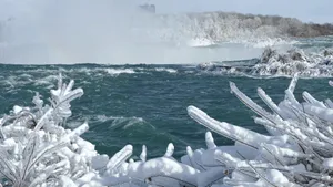 Winter's Beauty Unleashed: The Polar Vortex Wallpaper