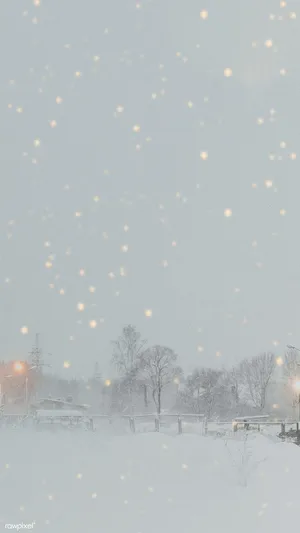 Winter_ Wonderland_ Snowfall Wallpaper