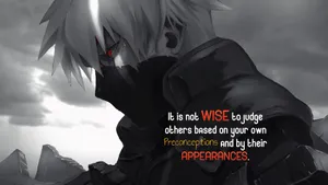 Wise Anime Judgment Wallpaper