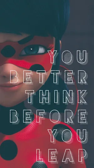 Wise Quote From Marinette Wallpaper