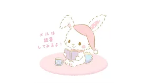 Wish Me Mell Cute Bunny Wallpaper