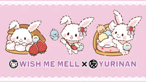 Wish Me Mell Cute Bunny Friends Wallpaper
