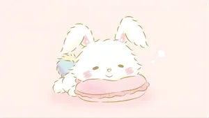 Wish Me Mell Cute Bunny Wallpaper