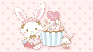 Wish Me Mell Cute Bunny Wallpaper