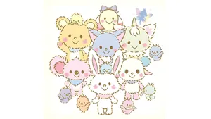 Wish Me Mell Cute Characters Wallpaper