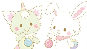 Wish Me Mell Cute Characters Wallpaper