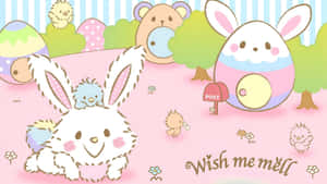 Wish Me Mell Cute Characters Wallpaper