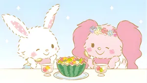 Wish Me Mell Cute Characters Wallpaper