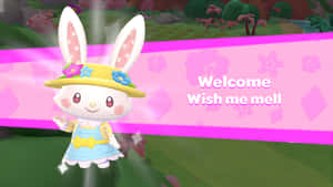 Wish Me Mell Welcome Screen Wallpaper
