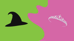 Witch And Princess Contrast Wallpaper