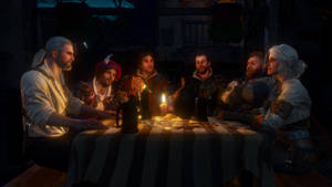 Witcher 3 4k Relaxing Scene Wallpaper