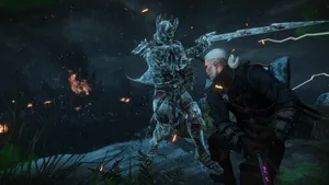 Witcher 4k Geralt And Eridin Wallpaper