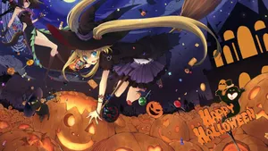 Witchy Halloween Wallpaper
