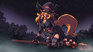 Witchy Tail Wallpaper