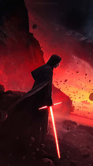 With The Power Of The Dark Side, Kylo Ren Reigns Supreme Wallpaper