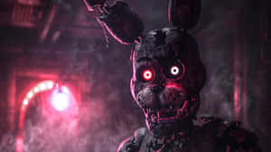 Withered Bonnie F N A F Horror Wallpaper