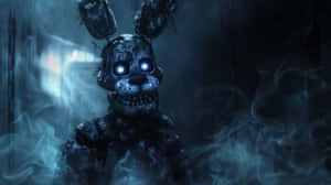 Withered Bonnie F N A F Horror Wallpaper