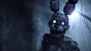 Withered Bonniein Foggy Forest Wallpaper